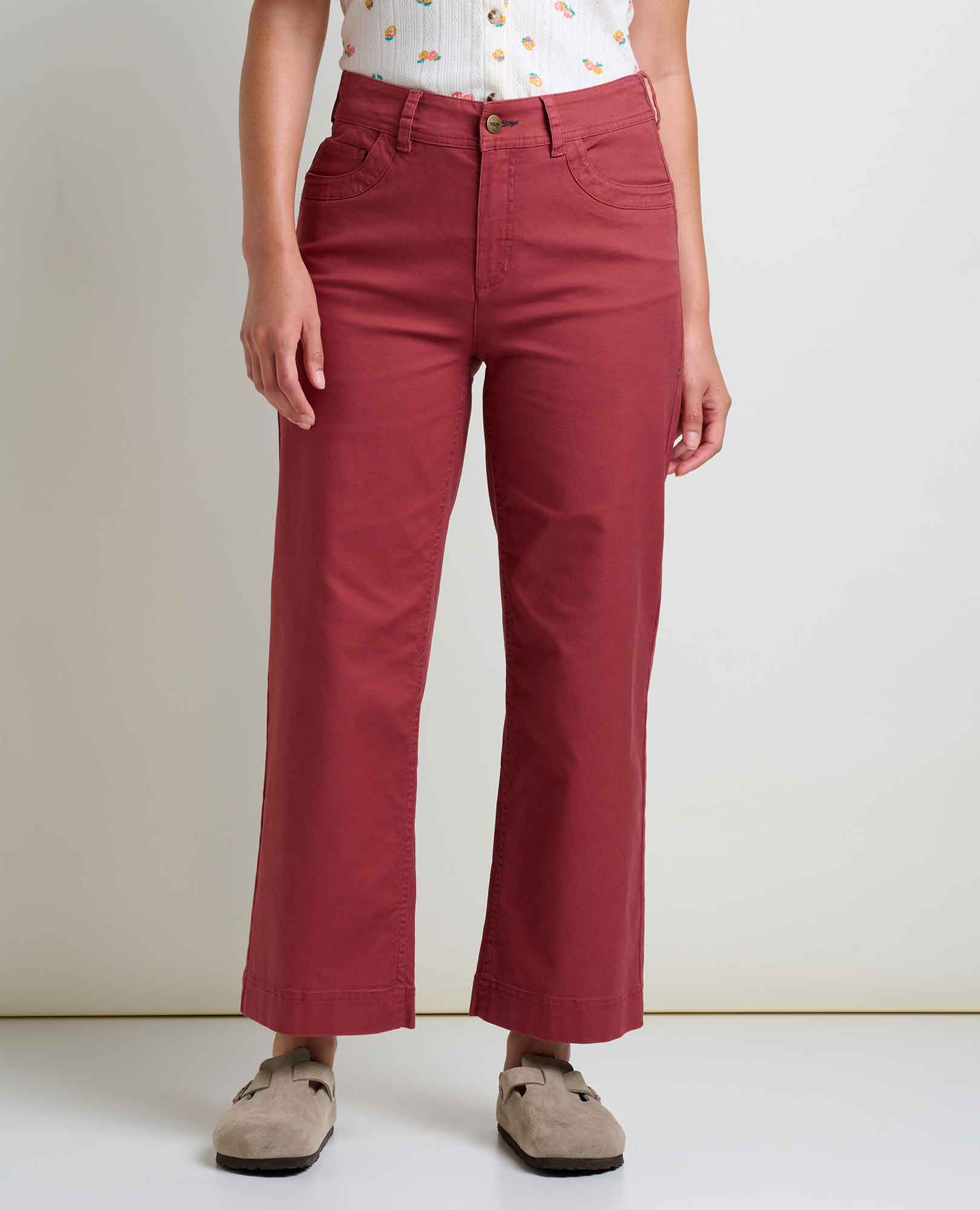 Earthworks Wide Leg Pant - Coyean