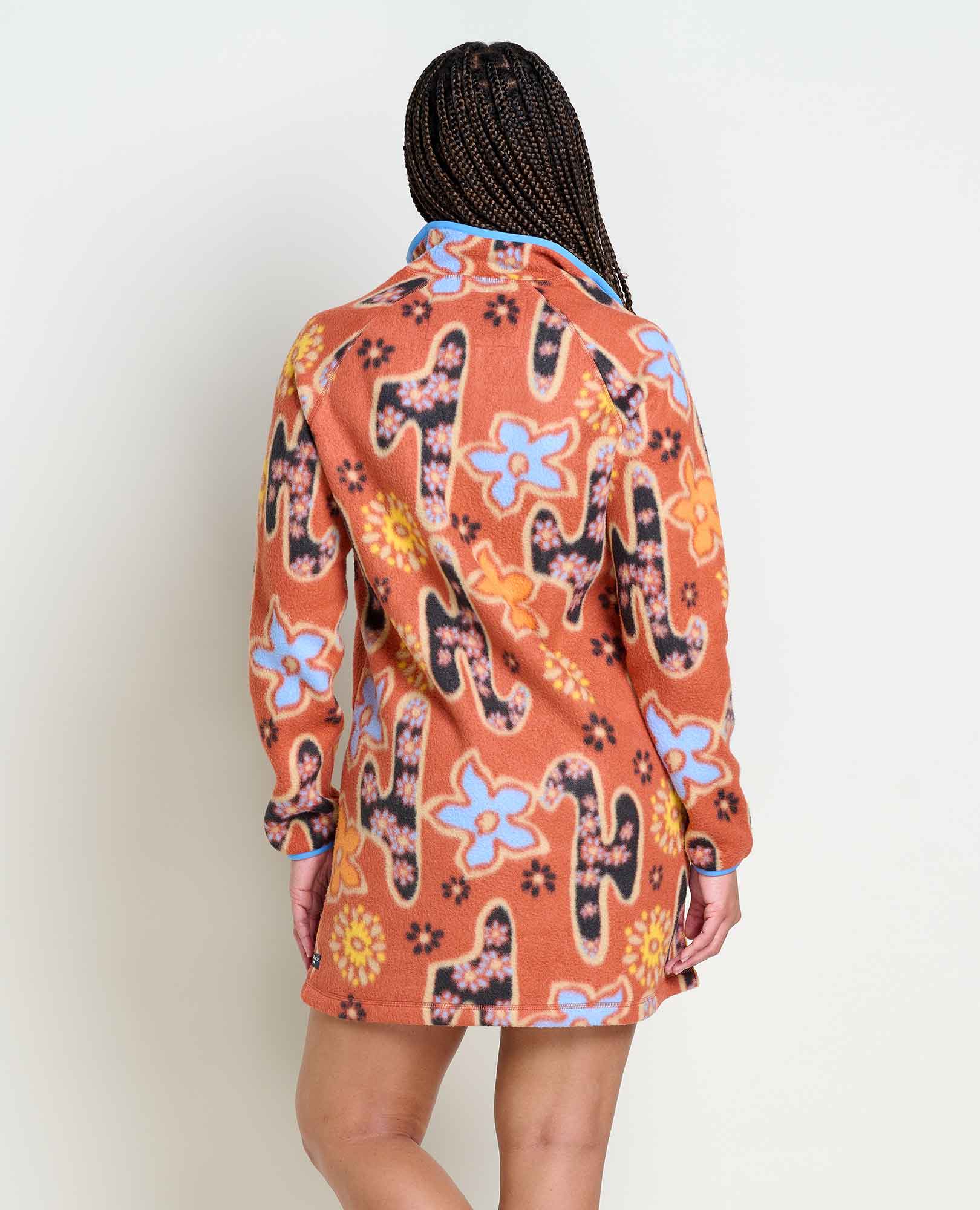 Campo Fleece 1/4 Snap Dress - Coyean