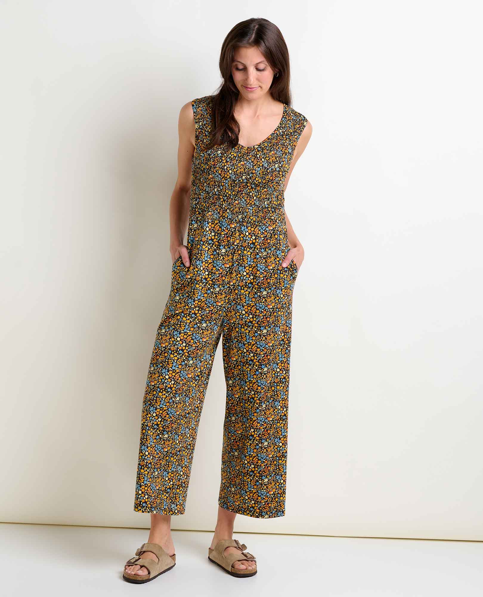 Gemina Sleeveless Jumpsuit - Coyean
