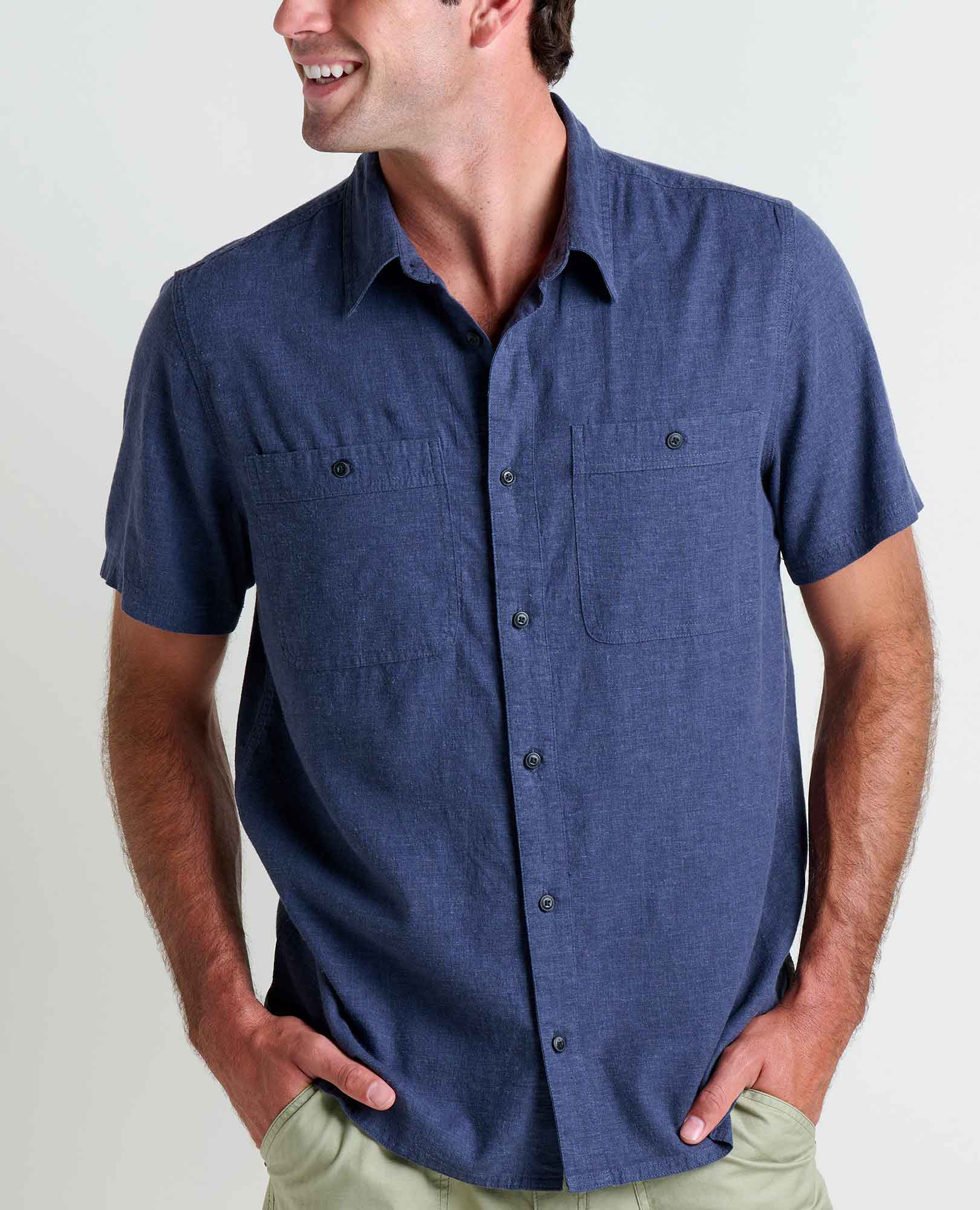 Taj Hemp Short Sleeve Shirt - Coyean