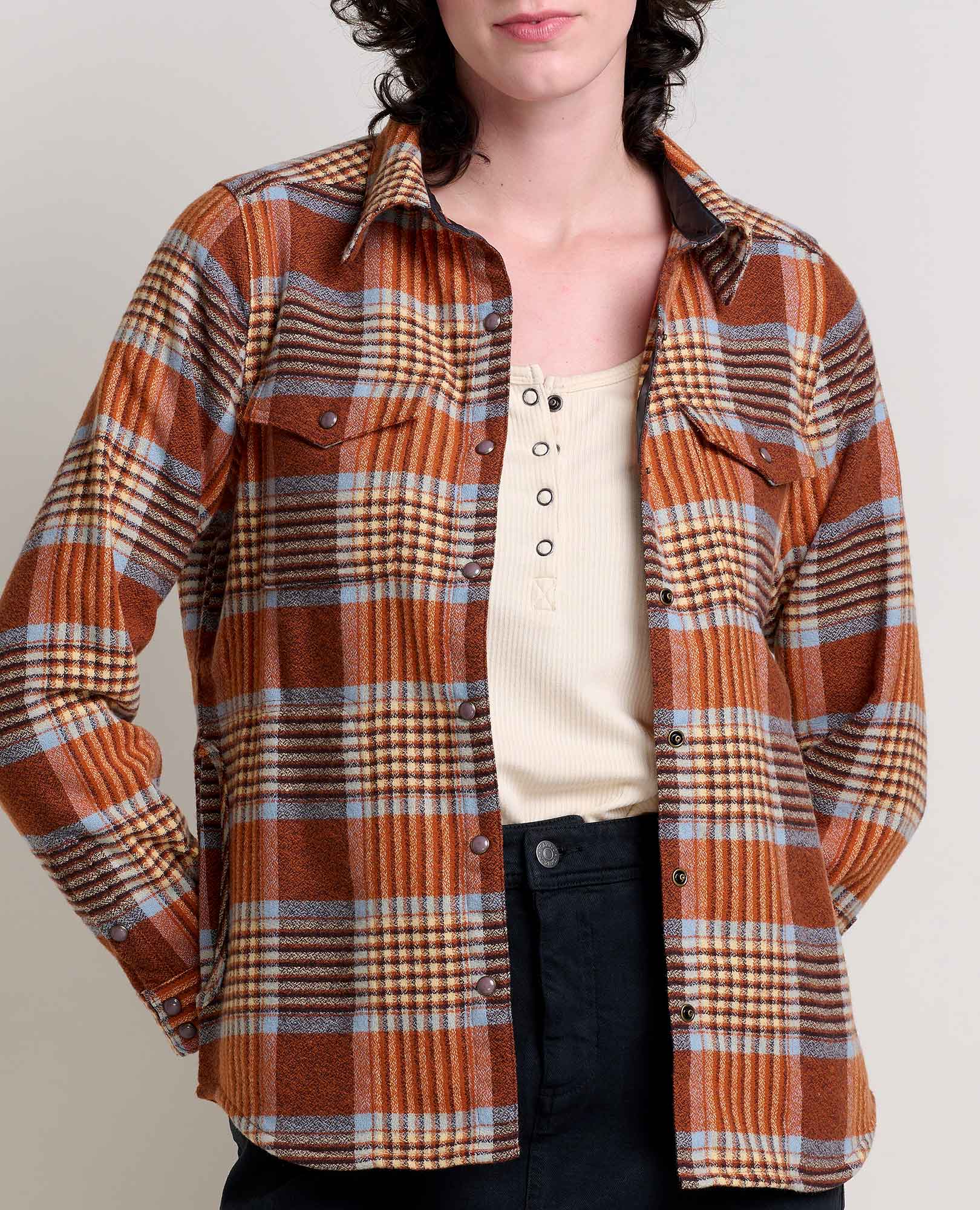 Folk Yeah Shirt Jacket - Coyean