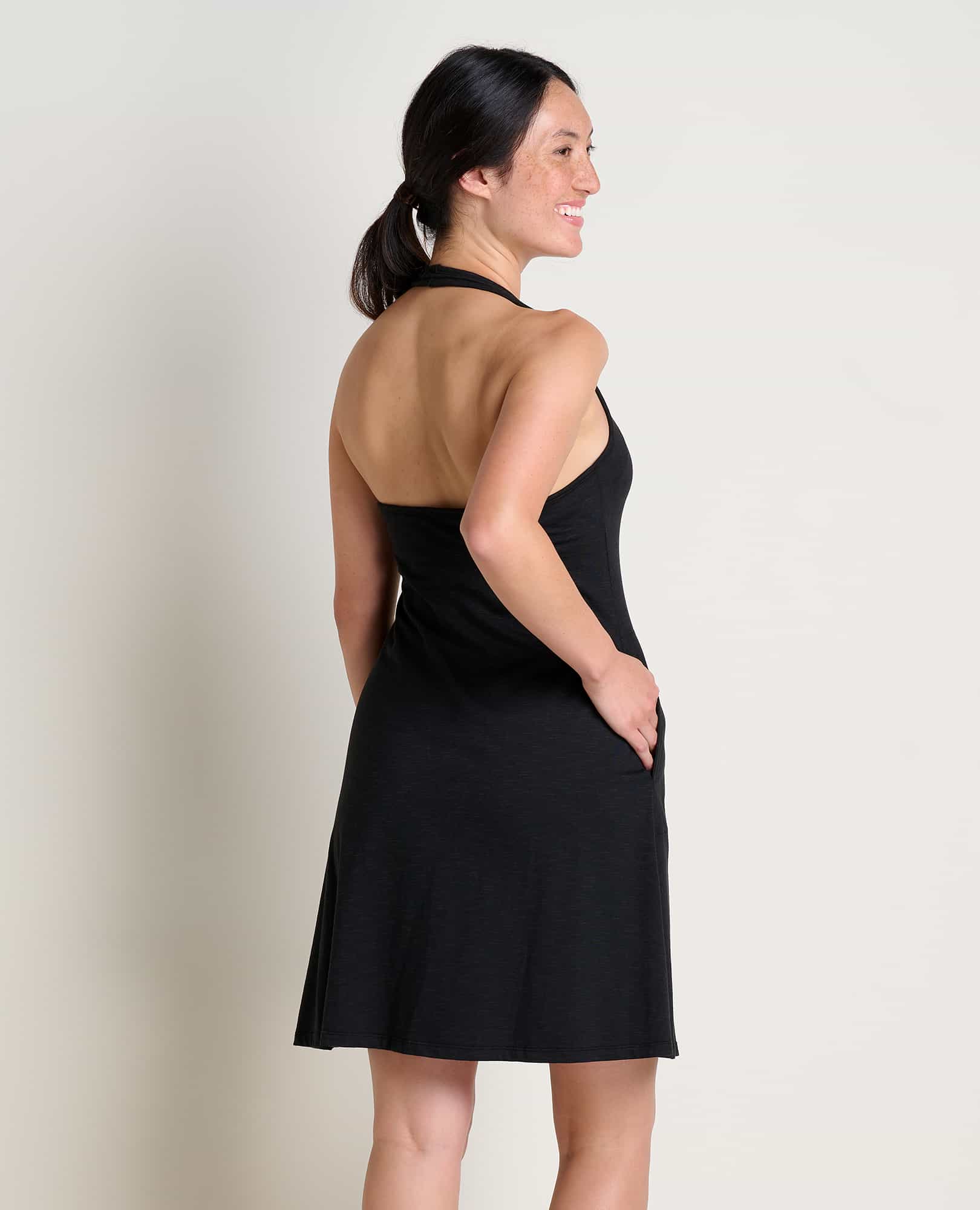 Plumeria Halter Dress - Coyean