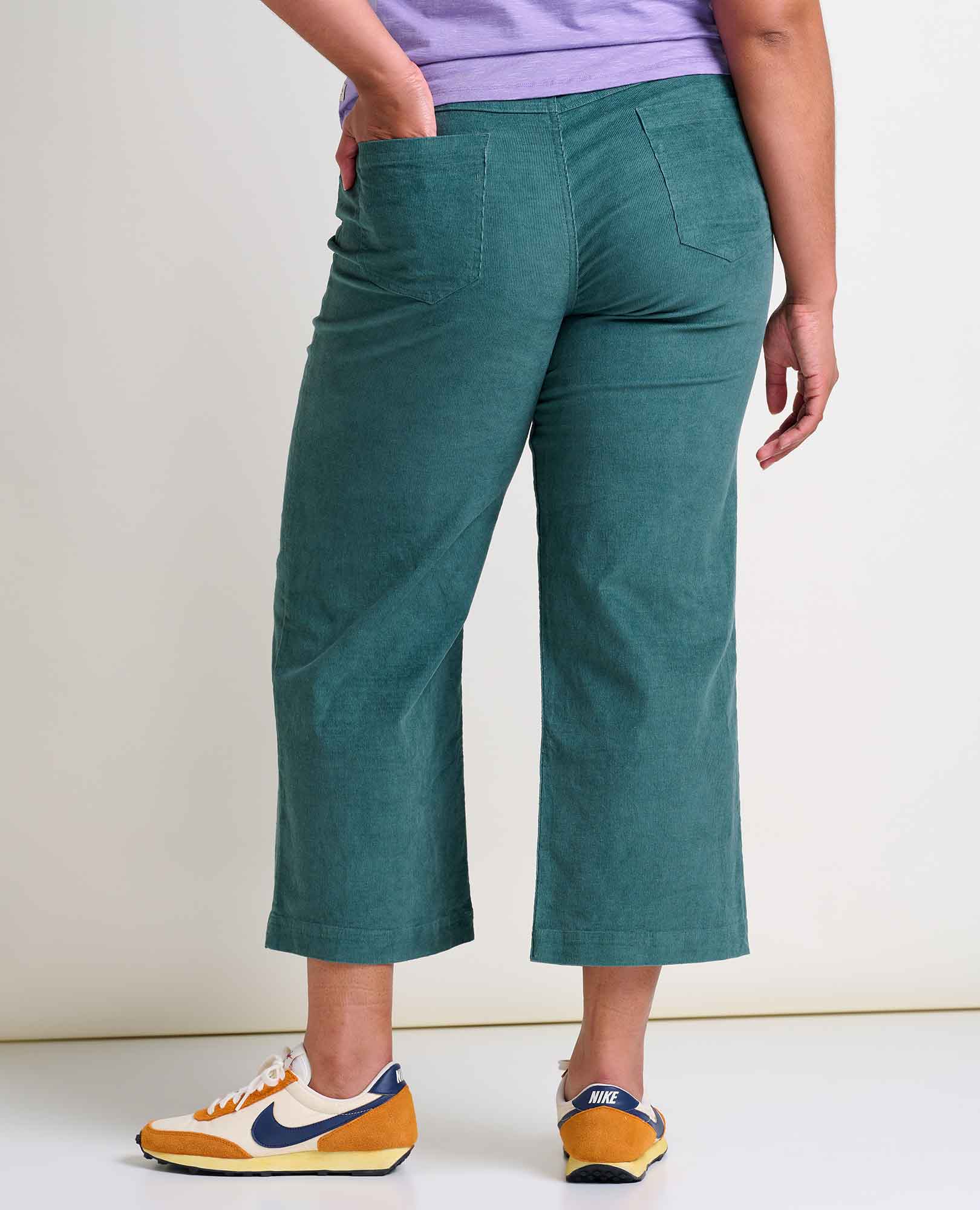 Women's Karuna Cord Wide Leg Pant - Coyean
