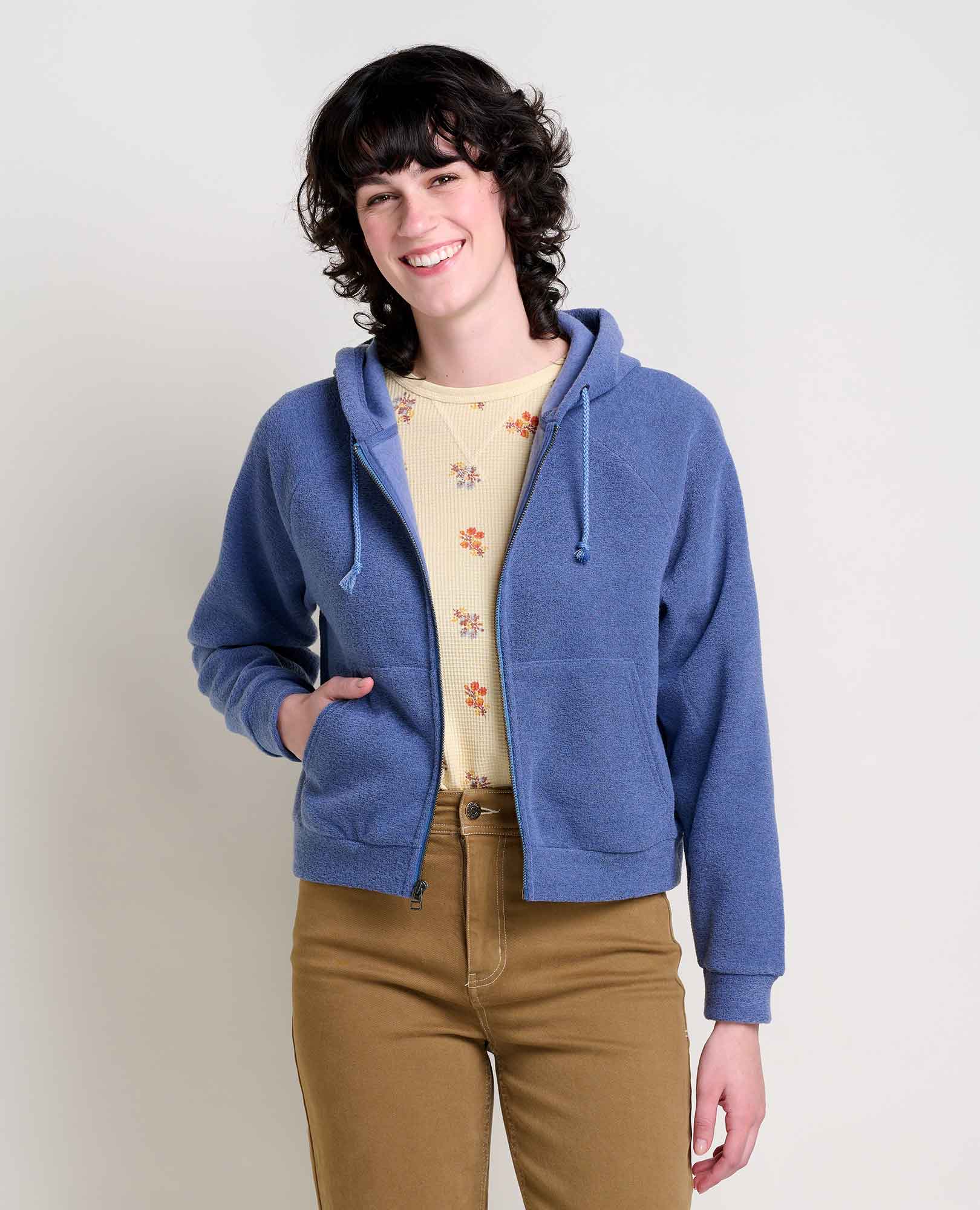Whitney Terry Zip Hoodie - Coyean