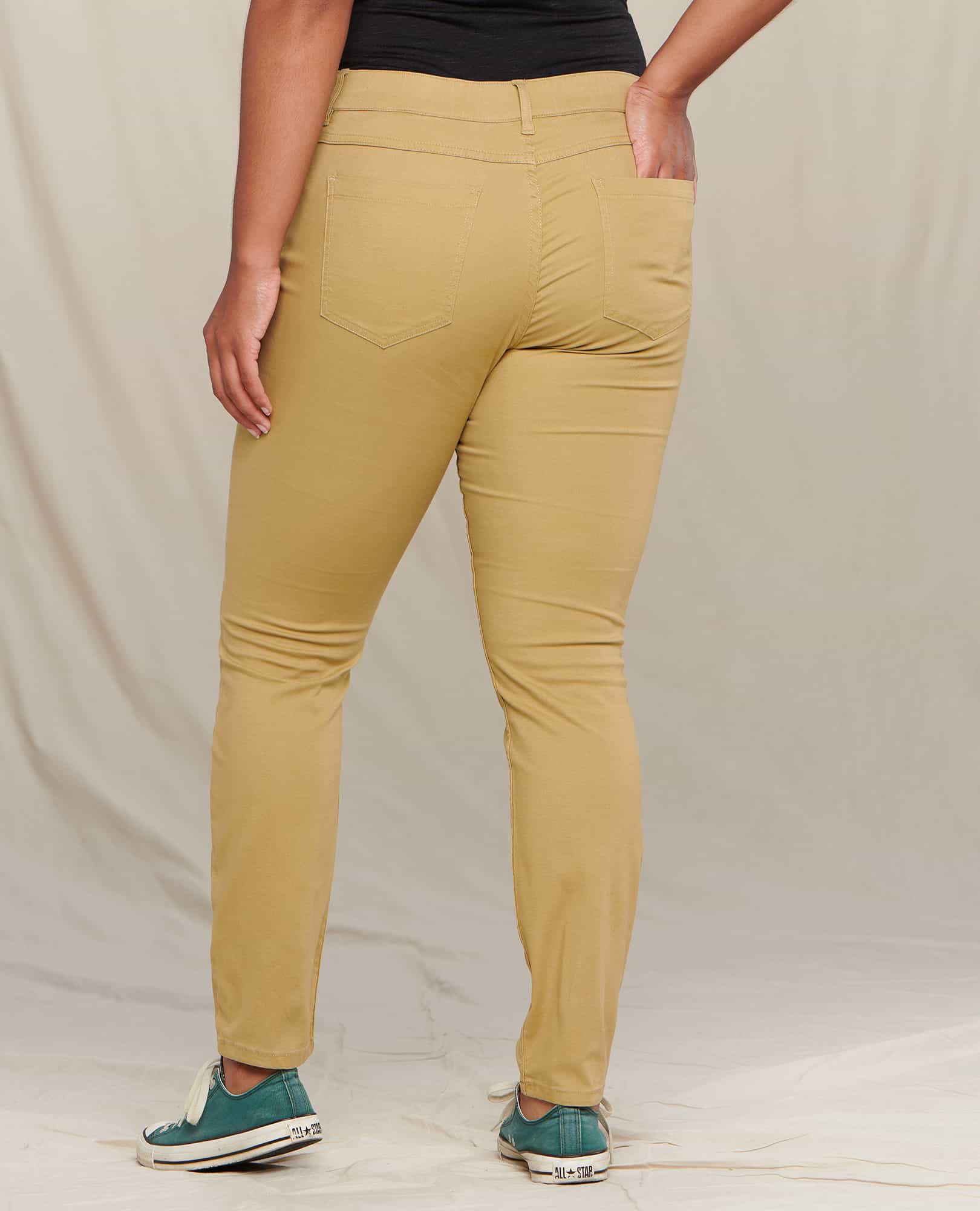 Earthworks 5 Pocket Skinny Pant - Coyean