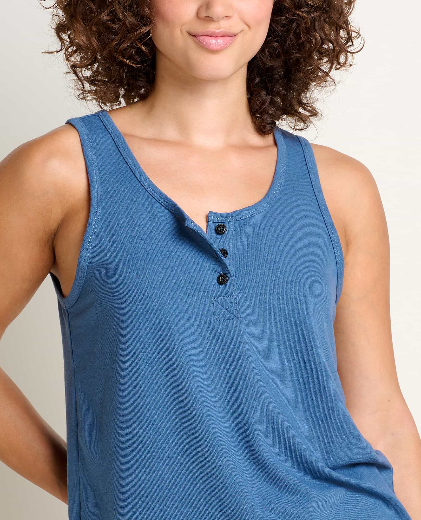 Piru Henley Tank - Coyean