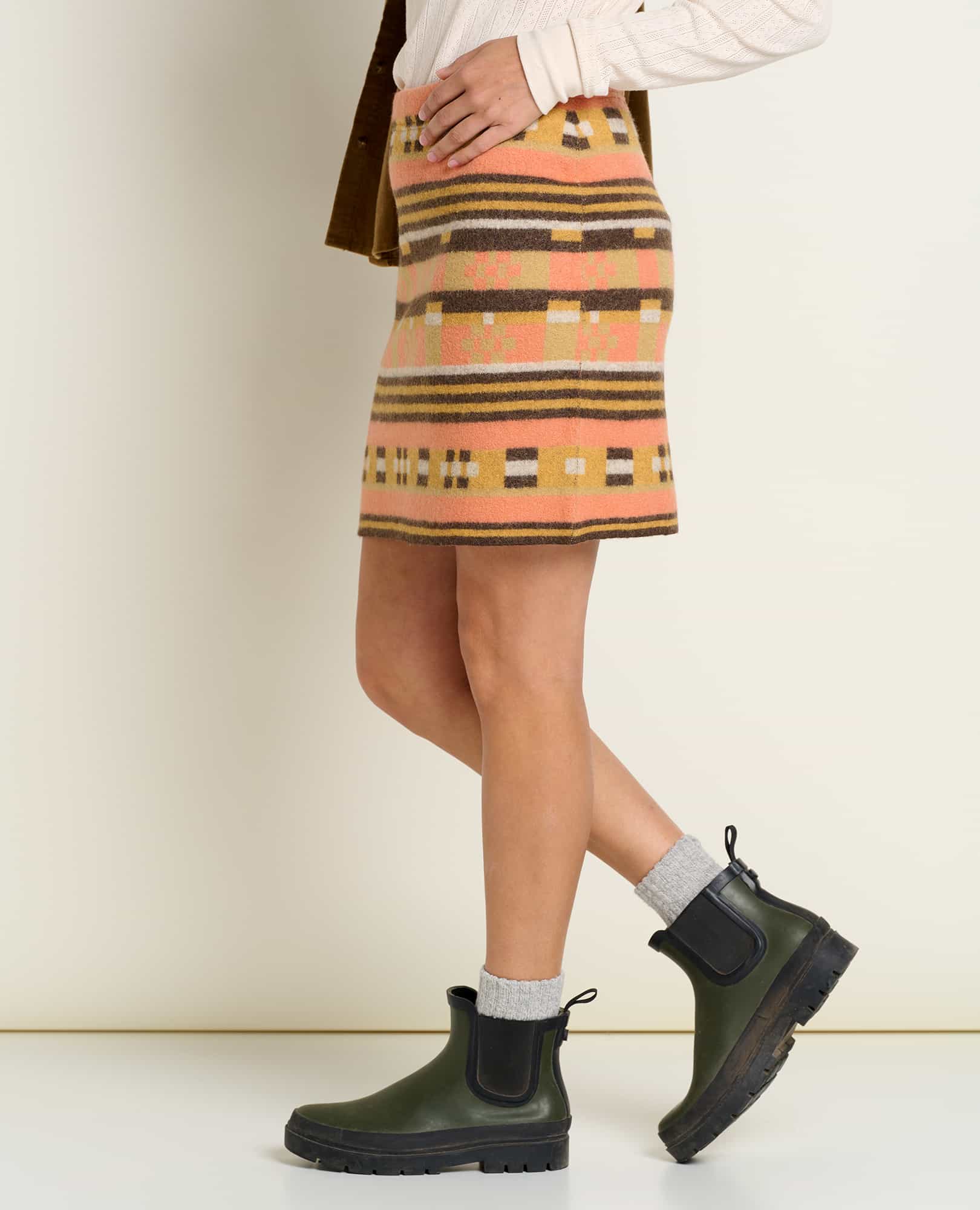 Heartfelt Sweater Skirt - Coyean